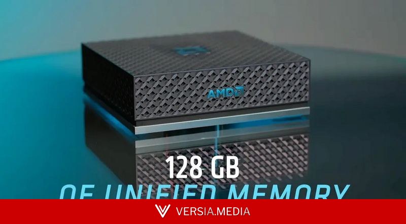 AMD запустила продажи мини-суперкомпьютера AMD Ryzen AI Halo за $4000 для работы с ИИ