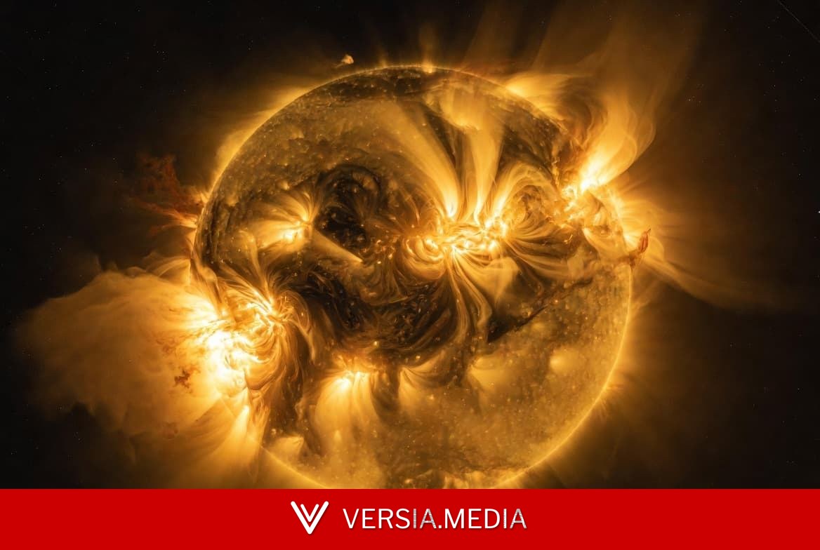 К Земле поворачивается крупнейшая за 5 месяцев группа солнечных пятен