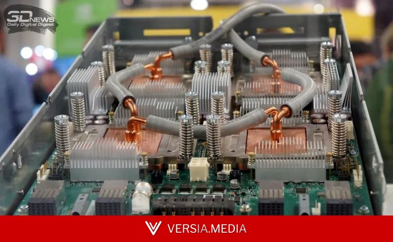 Nvidia будет охлаждать серверы горячей жидкостью — это радикально снизит потребление энергии и воды в ЦОД