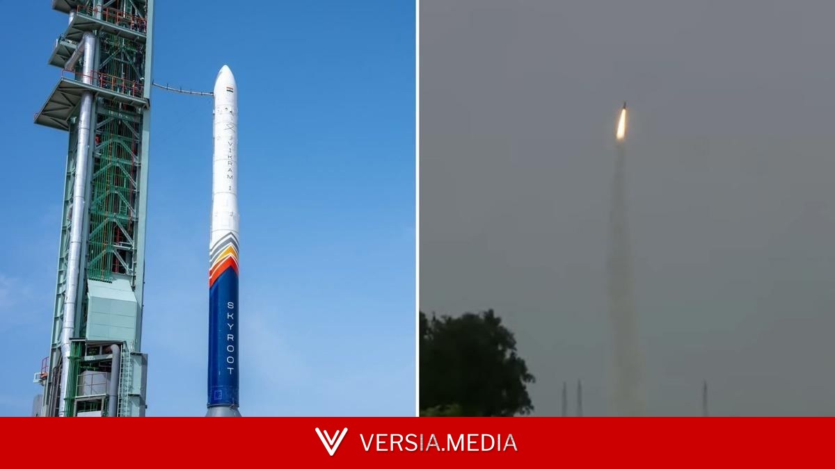 Индия впервые запустила в космос частную орбитальную ракету Vikram-1