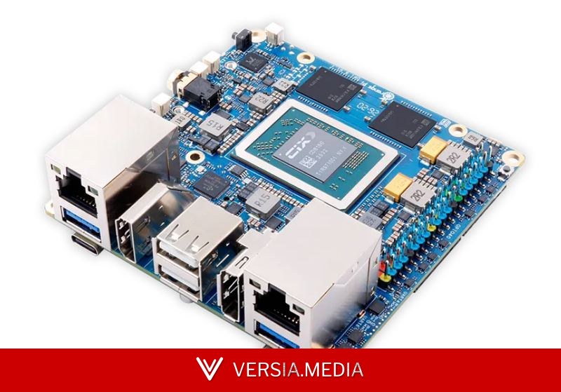 Одноплатный компьютер Orange Pi 6 получил 12-ядерный процессор и два порта 2.5GbE
