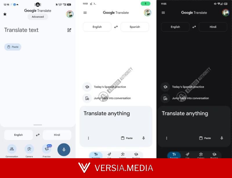 Google подготовила радикальный дизайн «Переводчика»