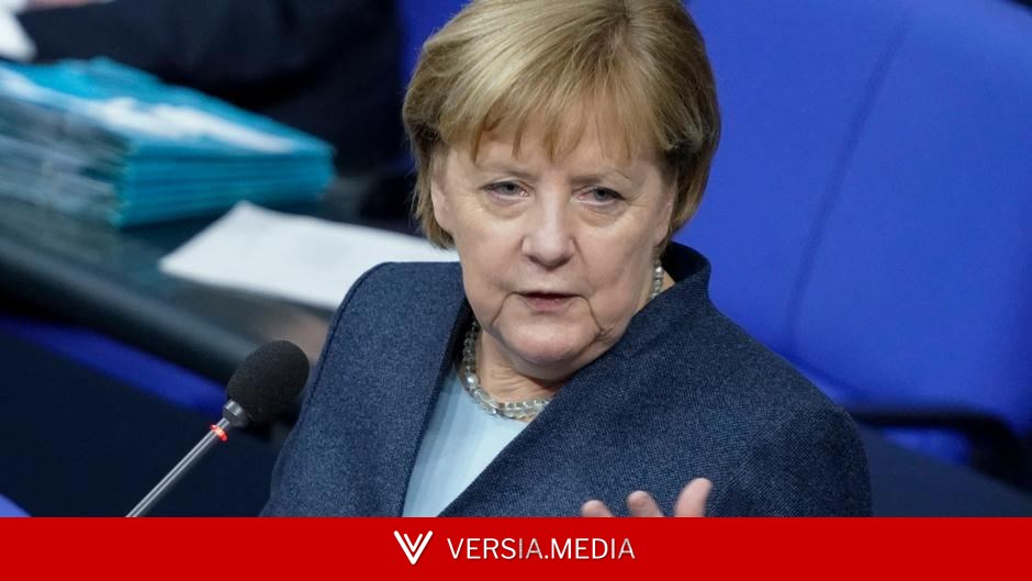 Ангела Меркель вернется в ведомство канцлера... на портрете