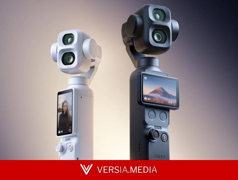 DJI представила карманную камеру Osmo Pocket 4P с двумя объективами, «киношными» функциями Ronin и стабилизатором — Tech | Versia.media