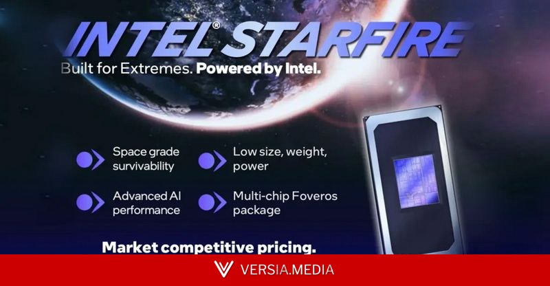 Intel представила космический процессор Starfire — он способен работать при температурах от −55 до +125 °C