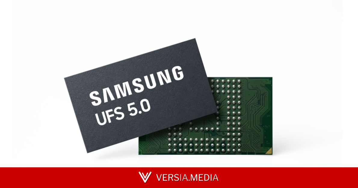 Представлена сверхбыстрая память Samsung UFS 5.0 со скоростью до 10,8 ГБ/с