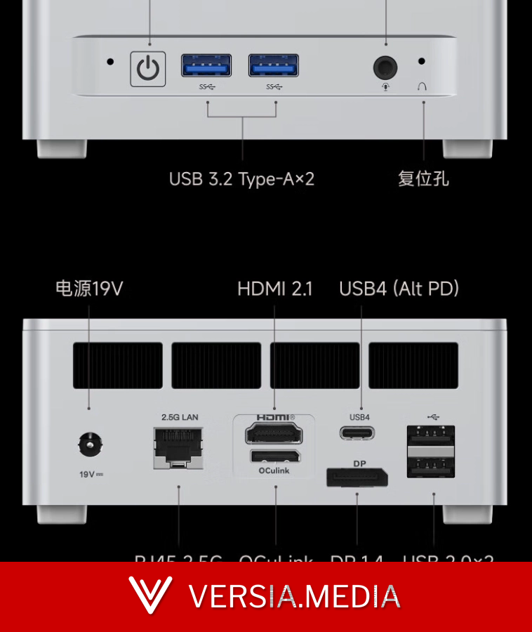 Небольшой ПК с 24 ГБ DDR5, SSD на 1 ТБ, USB4 и 2,5-гигабитным Ethernet. Представлена новая версия Minisforum UM870 Plus с Ryzen 7 8745H и OCuLink