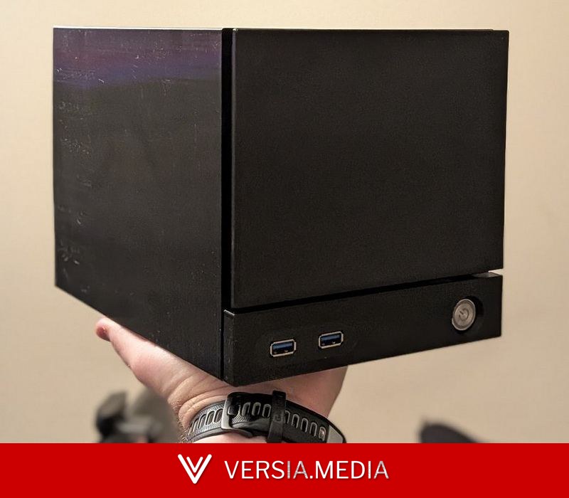 Инженер AMD с помощью 3D-принтера собрал собственную Steam Machine с RTX 5060