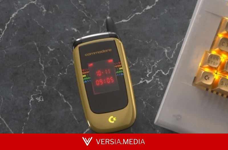 Commodore анонсировала кнопочный смартфон-раскладушку за $499
