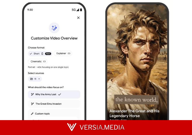 Google научила NotebookLM превращать скучные лекции и презентации в ролики в стиле TikTok