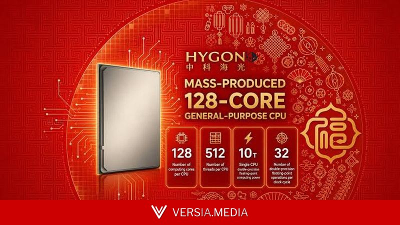 Китайские x86-процессоры Hygon C86-5G получили 128 ядер с поддержкой 512 потоков