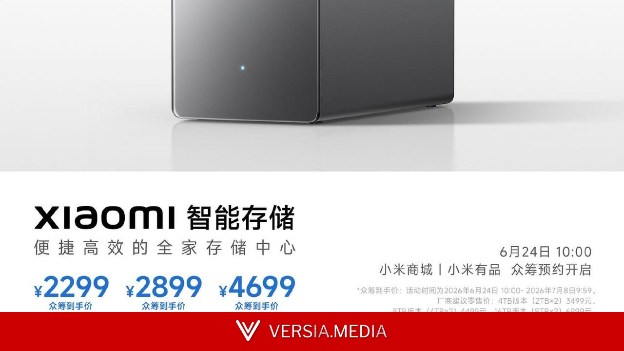 Первый NAS от Xiaomi. Представлен Xiaomi Smart Storage, объявлены цены
