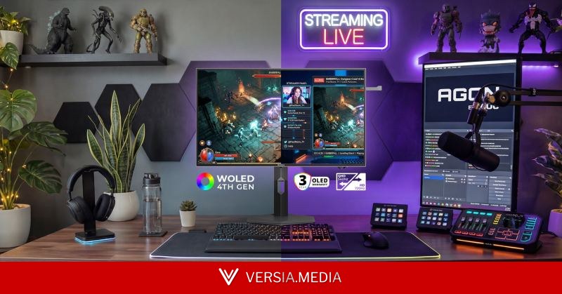 AOC представила яркий игровой OLED-монитор Agon Pro AGP277QKDC с разгоном до 720 Гц при разрешении HD