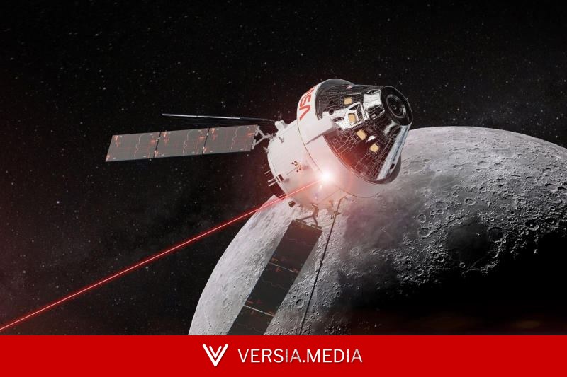 NASA запустило видеотрансляцию с лунной орбиты в 4K