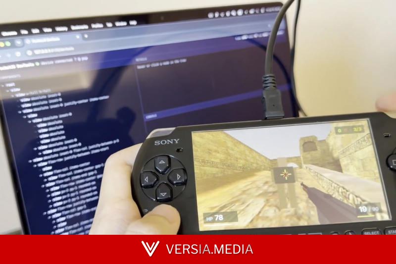 Энтузиаст создал клон Counter-Strike и запустил его на оригинальной Sony PSP