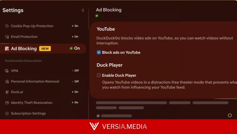 В браузер DuckDuckGo встроили блокировщик рекламных видео на YouTube