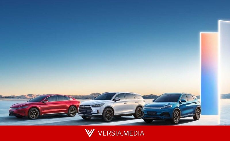 Китайская BYD снова обгонит Tesla по продажам электромобилей