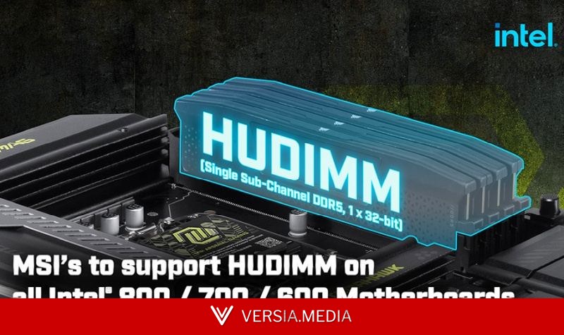 MSI наделила свои платы для Intel поддержкой половинчатых модулей DDR5 HUDIMM