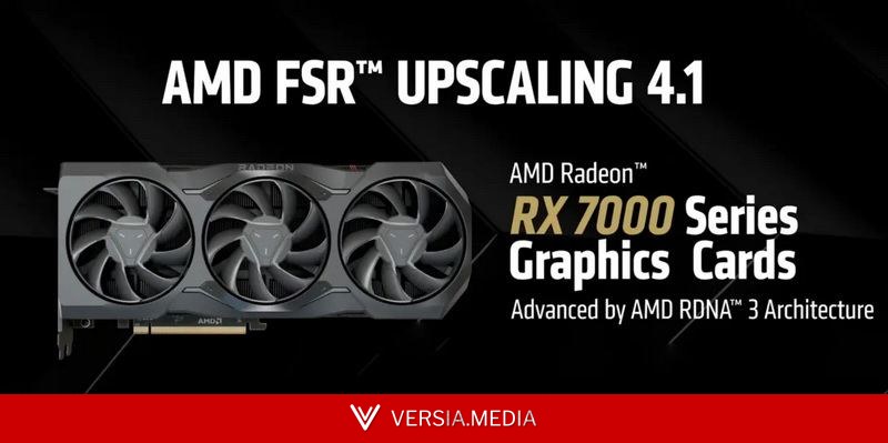 AMD выпустила драйвер с поддержкой масштабирования FSR 4.1 на видеокартах Radeon RX 7000